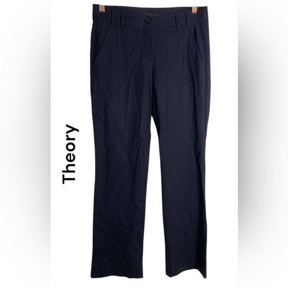 Theory navy blue pants Size 4 - Picture 1 of 7